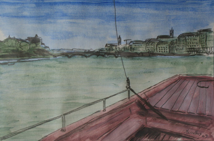 Blick von der Fähri