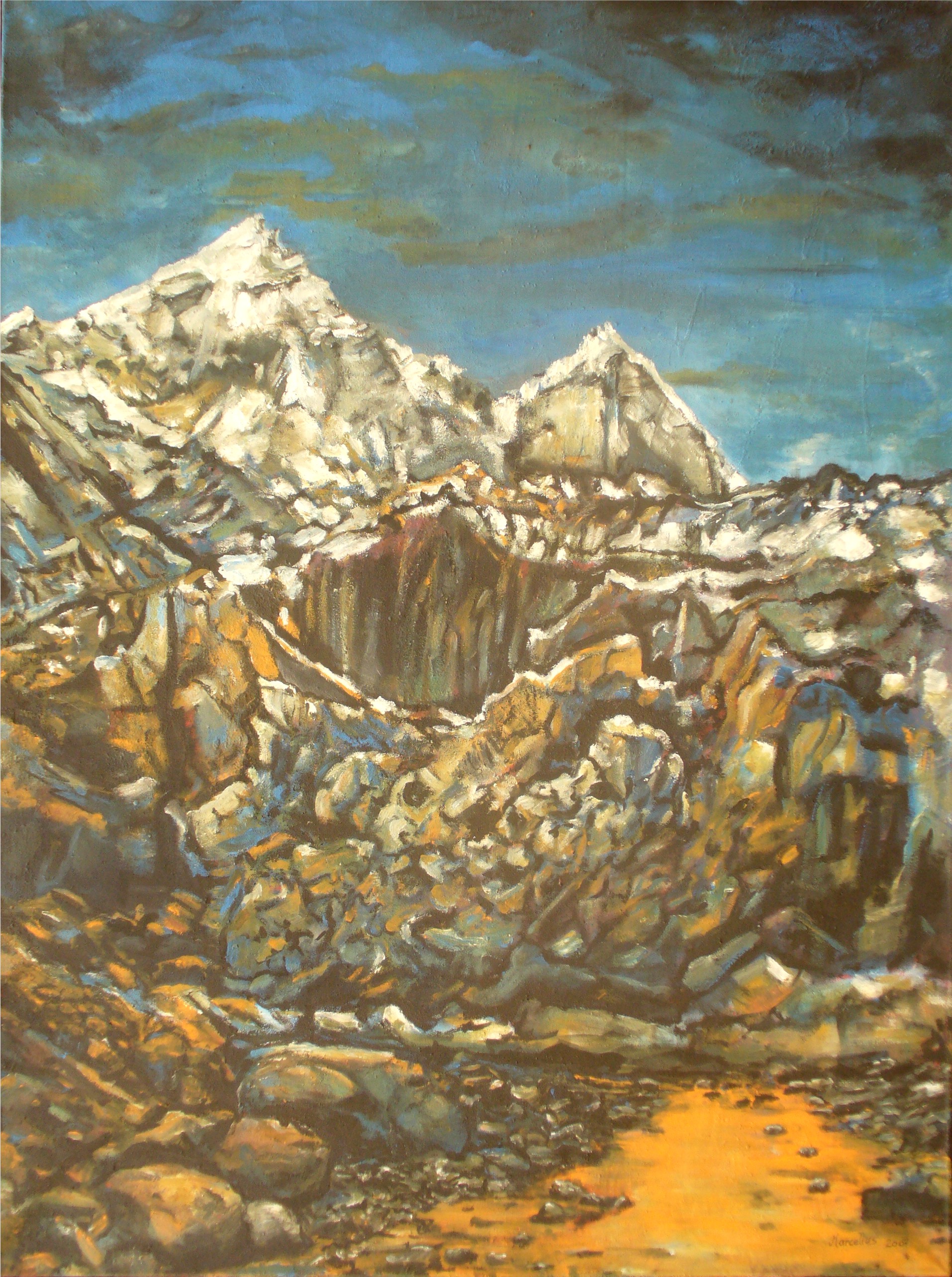 Gaumuck the Ganges glacier