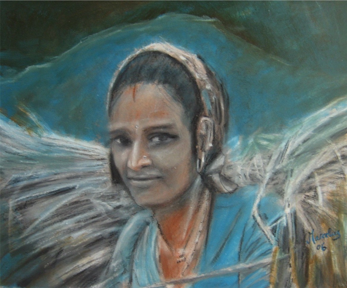Mädchen Himalaya