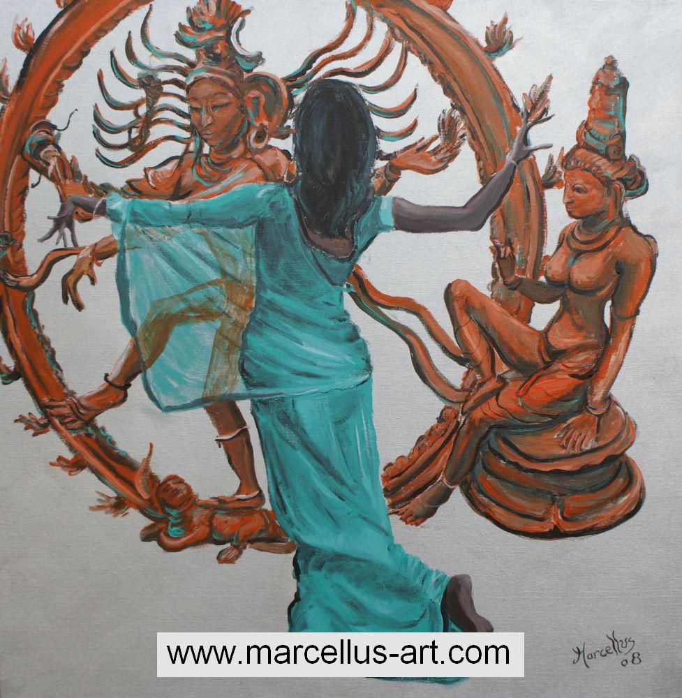 Pallavi mit Shiva und Shakti