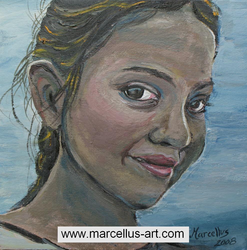 Gypsy girl portrait 2