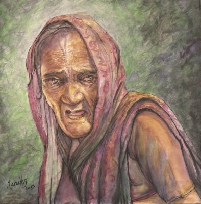 Portrait alte Frau 2