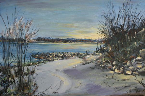 Landschaft am Ganges