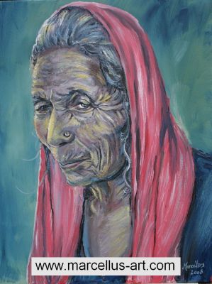 Portrait alte Frau
